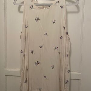 Old Navy Cream Floral Blouse